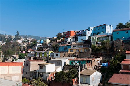 Cerro Alegre District, Valparaiso, Chile, South America Photographie de stock - Premium Libres de Droits, Code: 6119-08268313