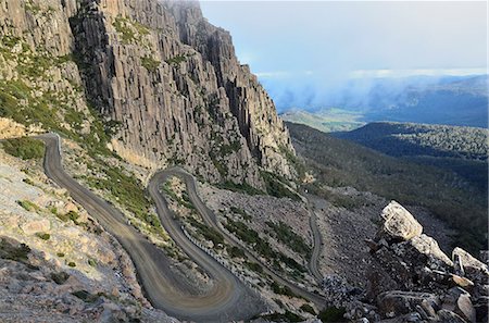 rock outcrop - Jacob's Ladder, Ben Lomond, Ben Lomond National Park, Tasmania, Australia, Pacific Stock Photo - Premium Royalty-Free, Code: 6119-08268670