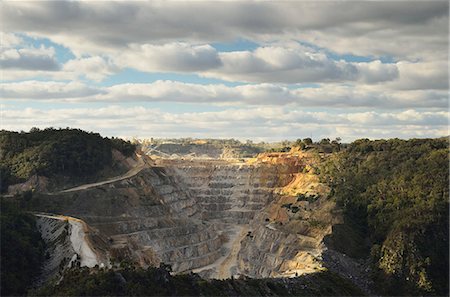 excavation - Limestone Quarry at Bungonia, New South Wales, Australia, Pacific Stock Photo - Premium Royalty-Free, Code: 6119-08268699