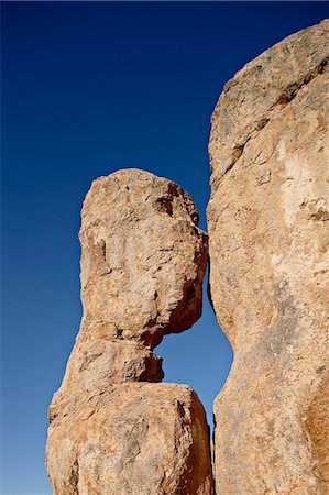 simsearch:6119-07943631,k - Rock pillar, City of Rocks State Park, New Mexico, United States of America, North America Stock Photo - Premium Royalty-Free, Code: 6119-08269054