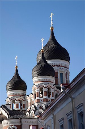 simsearch:6119-08266382,k - St. Alexander Nevski Cathedral, Tallinn, Estonia, Baltic States, Europe Foto de stock - Sin royalties Premium, Código: 6119-08269204