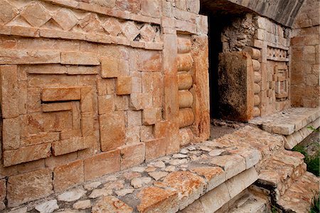simsearch:6119-08269447,k - Palace of Labna, Mayan ruins, Labna, Yucatan, Mexico, North America Photographie de stock - Premium Libres de Droits, Code: 6119-08269434
