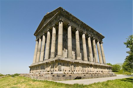 simsearch:6119-08267398,k - The Hellenic temple of Garni, Armenia, Caucasus, Central Asia, Asia Stock Photo - Premium Royalty-Free, Code: 6119-08269694
