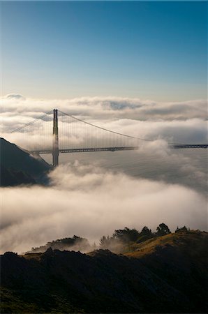 simsearch:841-03871501,k - Golden Gate Bridge, San Francisco, California, United States of America, North America Photographie de stock - Premium Libres de Droits, Code: 6119-08269817