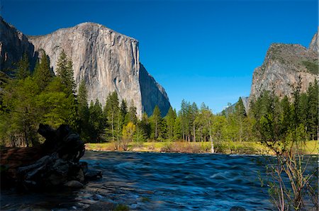 Merced River, Yosemite National Park, UNESCO World Heritage Site, California, United States of America, North America Foto de stock - Sin royalties Premium, Código: 6119-08269827