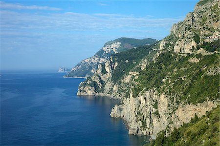 simsearch:6119-08269890,k - Amalfi coast road, UNESCO World Heritage Site, Bay of Naples, Campania, Italy, Europe Foto de stock - Royalty Free Premium, Número: 6119-08269908