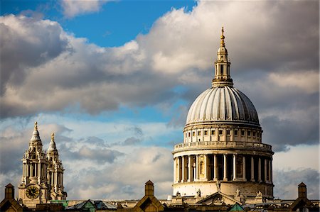 St. Pauls Cathedral, London, England, United Kingdom, Europe Stock Photo - Premium Royalty-Free, Code: 6119-08278631