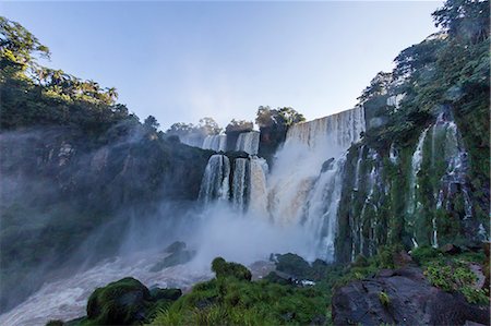 simsearch:6119-09170036,k - A view from the lower trail, Iguazu Falls National Park, UNESCO World Heritage Site, Misiones, Argentina, South America Stock Photo - Premium Royalty-Free, Code: 6119-08351172