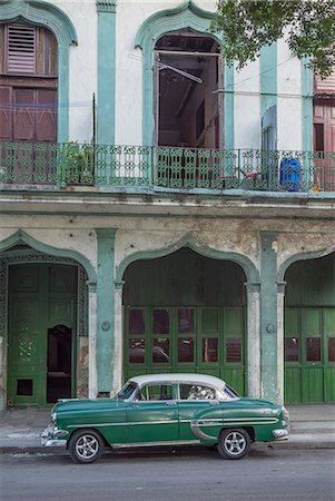 Havana, Cuba, West Indies, Caribbean, Central America Foto de stock - Sin royalties Premium, Código: 6119-08420471