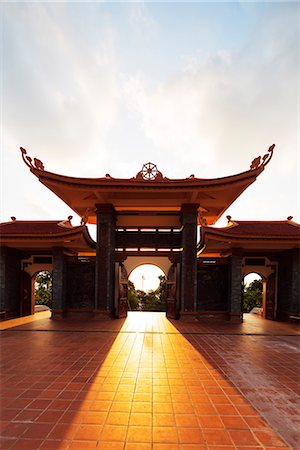 phu quoc - Thien Vien Truc Lam Ho temple, Phu Quoc Island, Vietnam, Indochina, Southeast Asia, Asia Photographie de stock - Premium Libres de Droits, Code: 6119-08568397