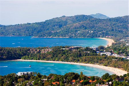 simsearch:6119-08568410,k - South East Asia, Thailand, Phuket, Kata beach view point Foto de stock - Royalty Free Premium, Número: 6119-08568410
