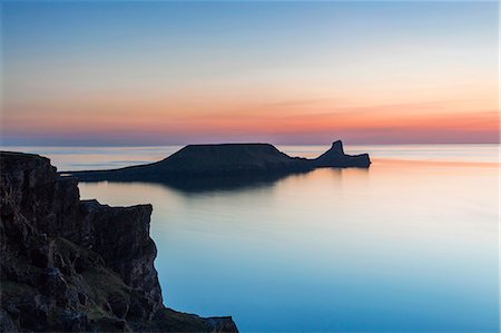 simsearch:6119-07943835,k - Worms Head, Rhossili Bay, Gower, Wales, United Kingdom, Europe Stock Photo - Premium Royalty-Free, Code: 6119-08641184