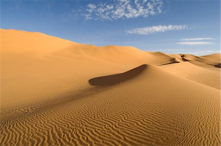 erg awbari - Erg Awbari, Sahara desert, Fezzan, Libya, North Africa, Africa Photographie de stock - Premium Libres de Droits, Code: 6119-08740533