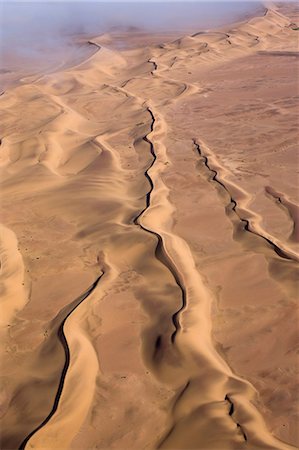 simsearch:6119-08740739,k - Aerial of sand dunes, Skeleton Coast Park, Namibia, Africa Foto de stock - Royalty Free Premium, Número: 6119-08740741