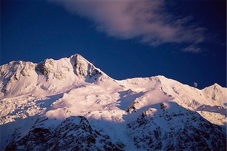 Mount Sefton, Mount Cook National Park, Hooker Valley, Southern Alps, South Island, New Zealand, Pacific Stock Photo - Premium Royalty-Free, Code: 6119-08740847