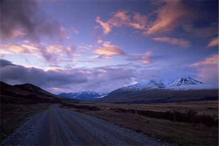 simsearch:6119-08740846,k - Country road, Rakaia Gorge, South Island, New Zealand, Pacific Foto de stock - Sin royalties Premium, Código: 6119-08740846