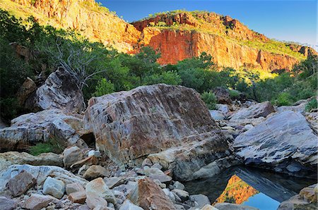 Emma Gorge, Kimberley, Western Australia, Australia, Pacific Stock Photo - Premium Royalty-Free, Code: 6119-08740813