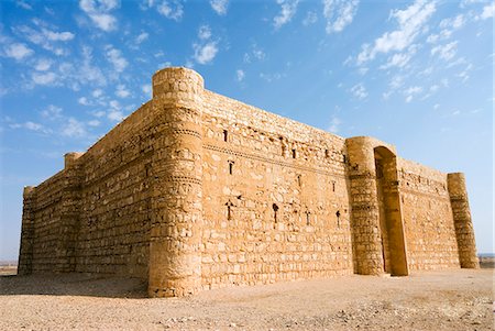 simsearch:6119-08740480,k - Qasr al Kharaneh desert fort, Amra, Jordan, Middle East Stockbilder - Premium RF Lizenzfrei, Bildnummer: 6119-08741538