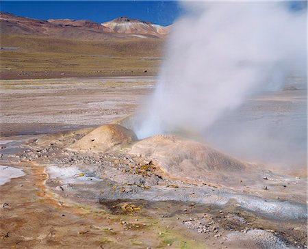 el tatio - El Tatio Geyser in the San Pedro de Atacama, Chile, South America Stock Photo - Premium Royalty-Free, Code: 6119-08741775