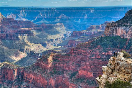 From Bright Angel Point, North Rim, Grand Canyon National Park, UNESCO World Heritage Site, Arizona, United States of America, North America Foto de stock - Sin royalties Premium, Código: 6119-08703771