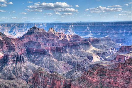 From Bright Angel Point, North Rim, Grand Canyon National Park, UNESCO World Heritage Site, Arizona, United States of America, North America Stock Photo - Premium Royalty-Free, Code: 6119-08703772