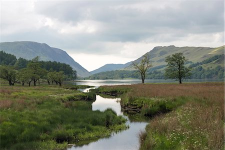 Buttermere in The Lake District National Park, Cumbria, England, United Kingdom, Europe Foto de stock - Sin royalties Premium, Código: 6119-08725002