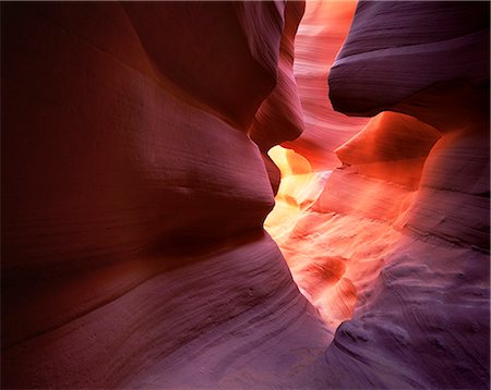 Antelope Canyon, Page, Arizona, United States of America, North America Photographie de stock - Premium Libres de Droits, Code: 6119-08739994