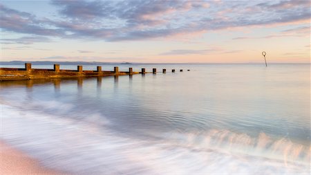 simsearch:6119-09053895,k - Sunrise at Portobello Beach, Edinburgh, East Lothian, Scotland, United Kingdom, Europe Foto de stock - Royalty Free Premium, Número: 6119-09054078
