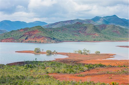 View over the Blue River Provincial Park, Yate, New Caledonia, Pacific Foto de stock - Sin royalties Premium, Código: 6119-09074224