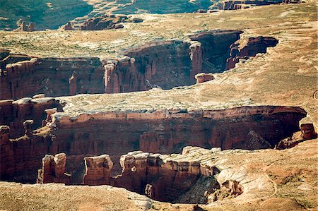 Rock formations in Canyonlands National Park, Moab, Utah, United States of America, North America Foto de stock - Sin royalties Premium, Código: 6119-09074517