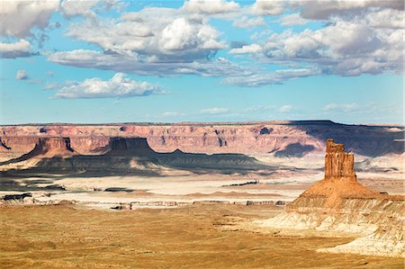 simsearch:6119-07943982,k - Rock formation, Green River Overlook, Canyonlands National Park, Moab, Utah, United States of America, North America Stock Photo - Premium Royalty-Free, Code: 6119-09074519