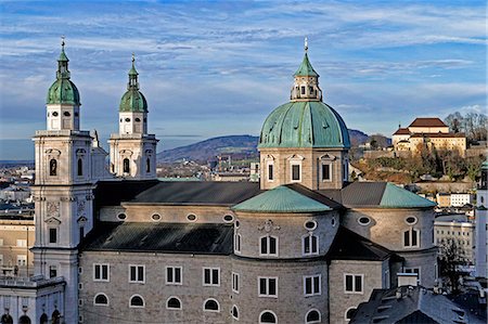 salzburg cathedral - Salzburg Cathedral, UNESCO World Heritage Site, Salzburg, Austria, Europe Photographie de stock - Premium Libres de Droits, Code: 6119-09074734
