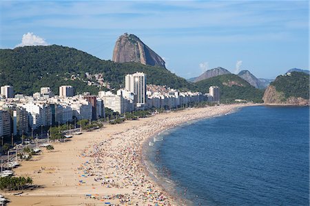 simsearch:6119-09073919,k - Copacabana beach and Sugar Loaf, Rio de Janeiro, Brazil, South America Stockbilder - Premium RF Lizenzfrei, Bildnummer: 6119-09074873