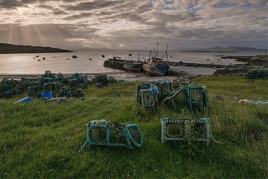 Rossillion Bay, Arranmore Island, County Donegal, Ulster, Republic of Ireland, Europe Stock Photo - Premium Royalty-Free, Image code: 6119-09085578