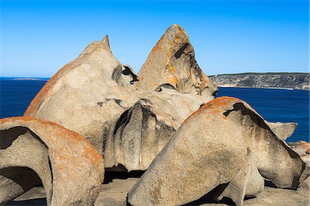 Remarkable Rocks, Flinders Chase National Park, Kangaroo Island, South Australia, Australia, Pacific Foto de stock - Royalty Free Premium, Número: 6119-09085638