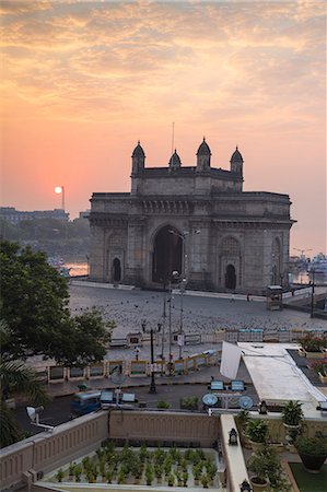 simsearch:6119-09074478,k - View of Gateway of India, Mumbai, Maharashtra, India, Asia Stock Photo - Premium Royalty-Free, Code: 6119-09147088