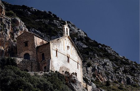 simsearch:6119-08266639,k - Mountain monastery, Ager, Catalonia, Spain, Europe Stock Photo - Premium Royalty-Free, Code: 6119-09161958