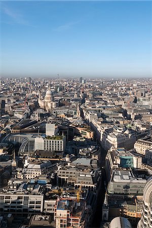 saint paul's cathedral - St. Paul's Cathedral, City of London, London, England, United Kingdom, Europe Foto de stock - Sin royalties Premium, Código: 6119-09161975