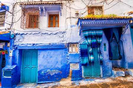simsearch:6119-07451597,k - Blue City of Chefchaouen, Morocco, North Africa, Africa Foto de stock - Sin royalties Premium, Código: 6119-09182588