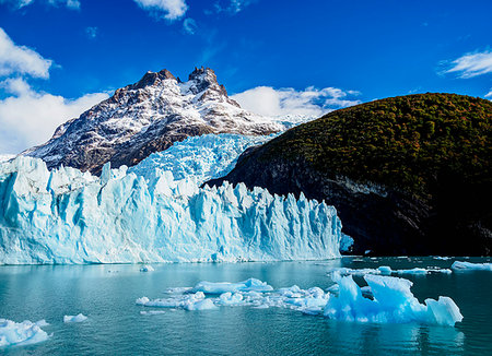 patagonie - Spegazzini Glacier, Los Glaciares National Park, UNESCO World Heritage Site, Santa Cruz Province, Patagonia, Argentina, South America Foto de stock - Sin royalties Premium, Código: 6119-09182644