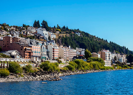 san carlos de bariloche - San Carlos de Bariloche, Nahuel Huapi National Park, Rio Negro Province, Argentina, South America Photographie de stock - Premium Libres de Droits, Code: 6119-09182623