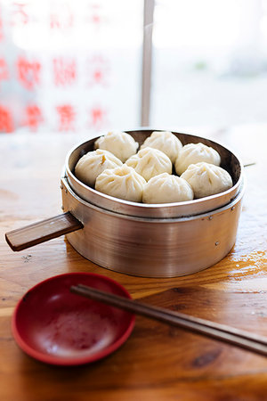 Steamed dumplings, Dali, Yunnan Province, China, Asia Stock Photo - Premium Royalty-Free, Code: 6119-09182997