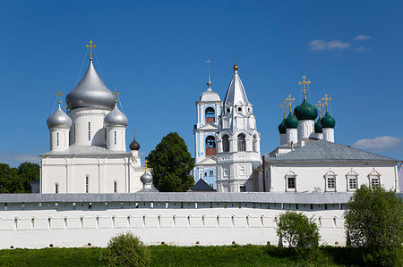 Nikitsky Monastery, Pereslavl-Zalessky, Golden Ring, Yaroslavl Oblast, Russia, Europe Foto de stock - Sin royalties Premium, Código: 6119-09182912