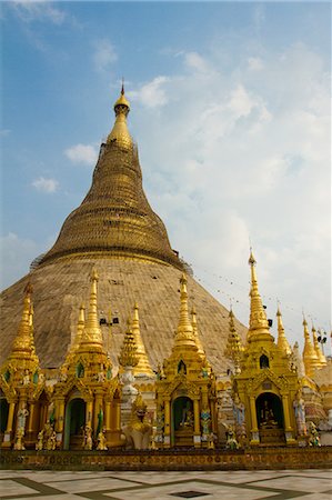 shwedagon - Shwedagon Pagoda, Yangon (Rangoon), Mynamar (Burma), Asia Stock Photo - Premium Royalty-Free, Code: 6119-09127062