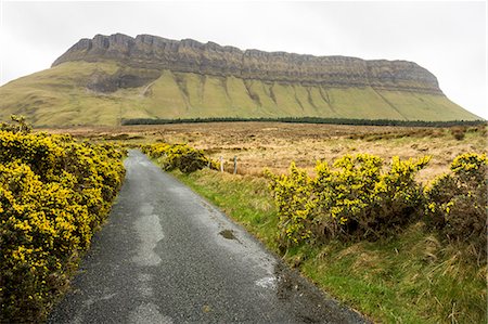 Benbulben, Dartry Mnts, County Sligo, Connacht, Republic of Ireland, Europe Stockbilder - Premium RF Lizenzfrei, Bildnummer: 6119-09134917