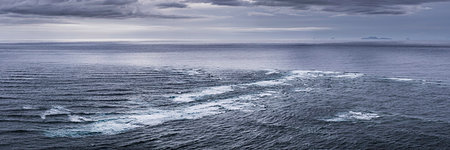 Meeting of the Seas, where the Tasman Sea meets the Pacific Ocean, Cape Reinga (Te Rerenga Wairua), North Island, New Zealand, Pacific Foto de stock - Sin royalties Premium, Código: 6119-09252585