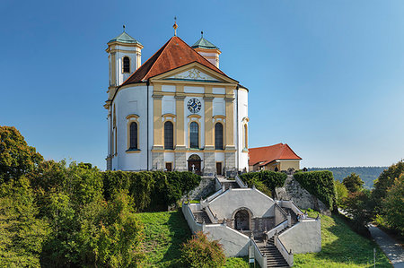 Pilgrimage church in Marienberg, Germany, Europe Stock Photo - Premium Royalty-Free, Code: 6119-09252714