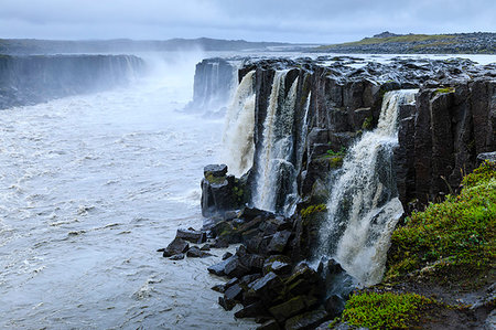 simsearch:6119-09252809,k - Selfoss waterfall in Jokulsargljufur canyon, Iceland, Europe Photographie de stock - Premium Libres de Droits, Code: 6119-09252829