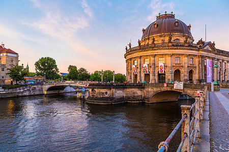 simsearch:6119-09253387,k - Bode Museum on the River Spree in Berlin, Germany, Europe Stock Photo - Premium Royalty-Free, Code: 6119-09253049
