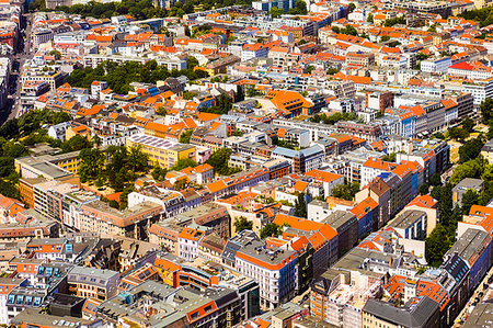 Aerial view of Berlin, Germany, Europe Stock Photo - Premium Royalty-Free, Code: 6119-09253053